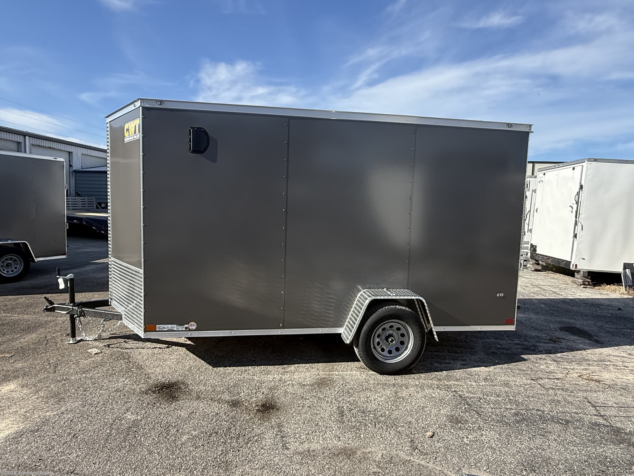 2027 6X12 Single Axle Enclosed Cargo Trailer 2990 GVWR by Covered Wagon from Southern Trailer in Englewood, Florida