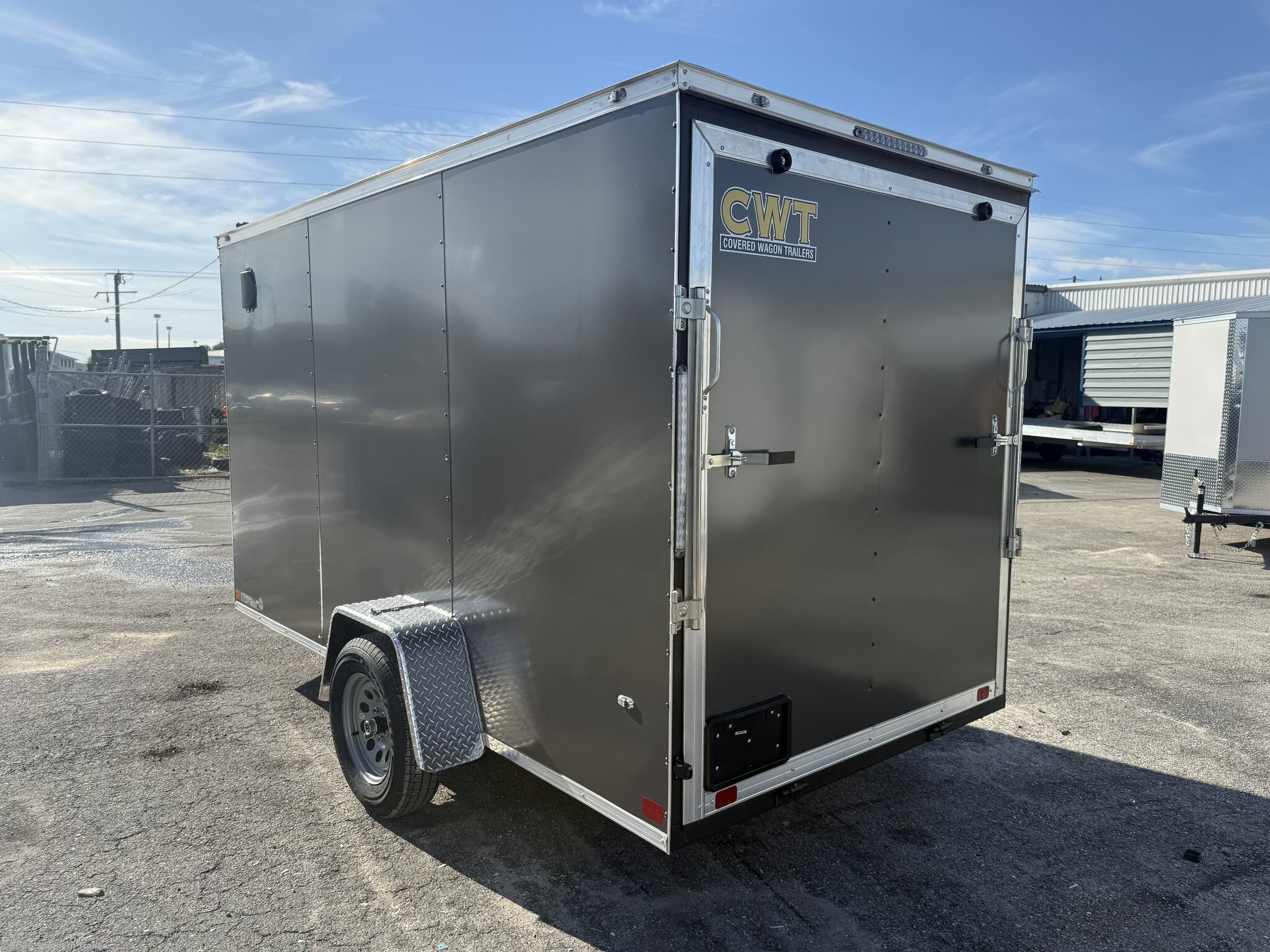 New 2027 Covered Wagon 6X12 Single Axle Enclosed Cargo Trailer 2990 GVWR available in Englewood, Florida