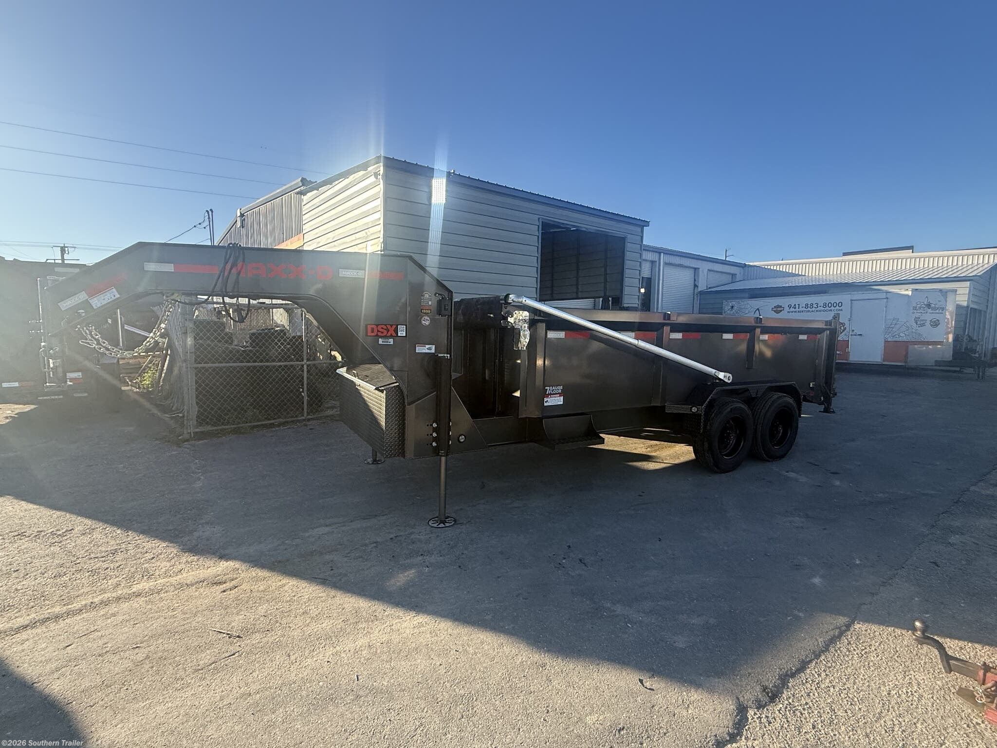 2027 83X16X3 HD Gooseneck Dump Trailer 21K GVWR by MAXX-D from Southern Trailer in Englewood, Florida