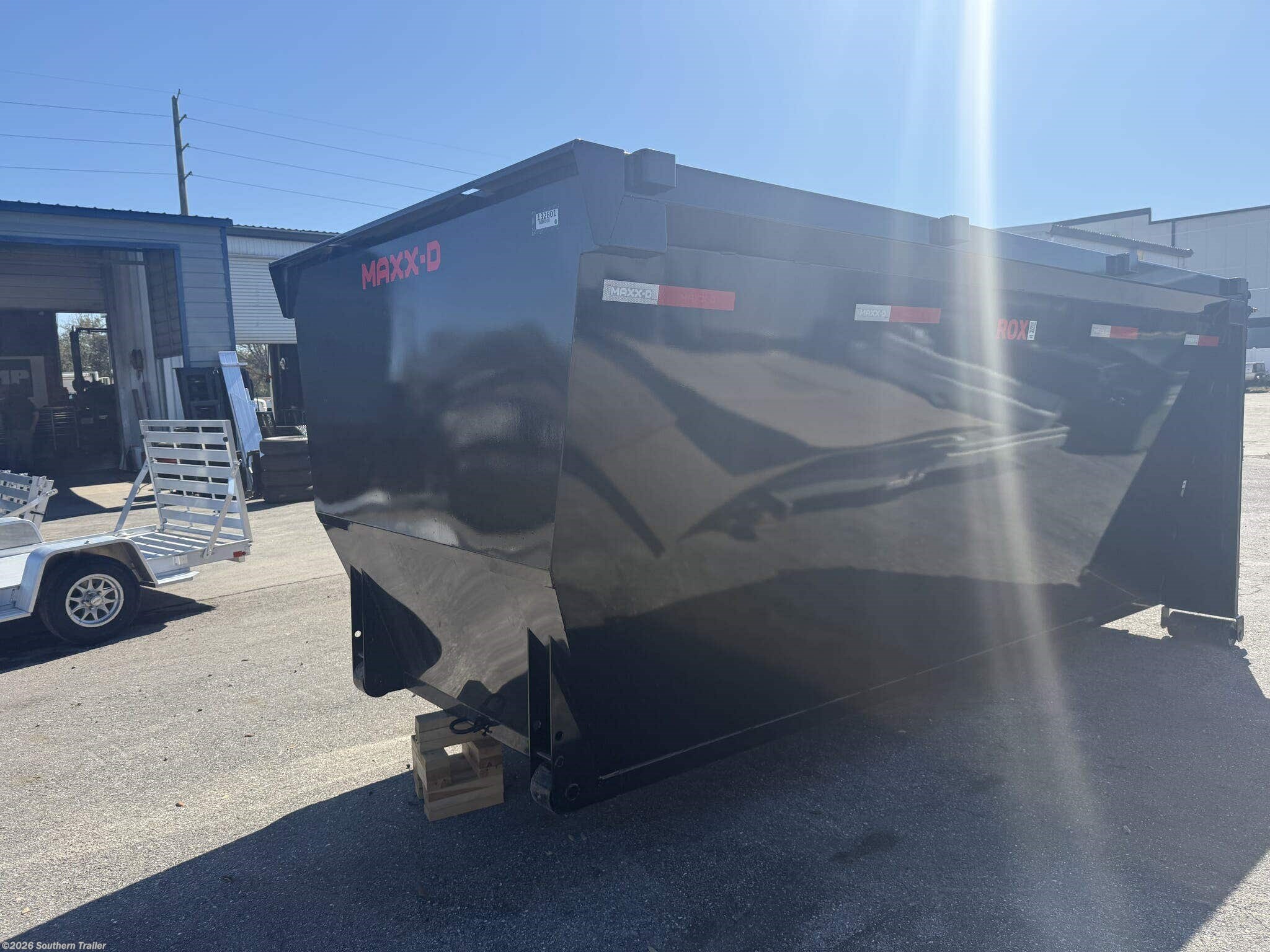 New 2026 MAXX-D 14' Roll Off Bin ONLY 6' Sides available in Englewood, Florida