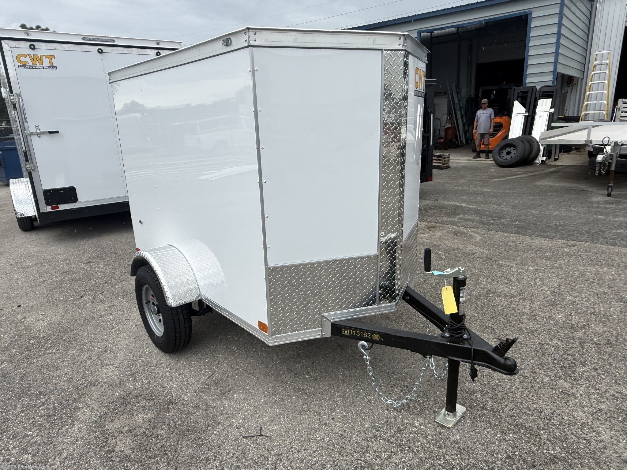 2027 Covered Wagon Goldmine 4X6 Enclosed Cargo Trailer 2K GVWR