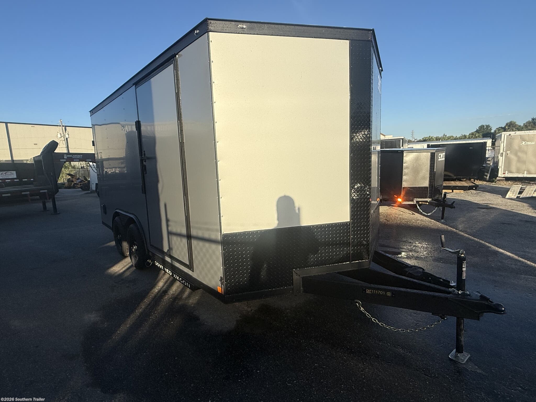 2027 Covered Wagon 8.5X16 Enclosed Cargo Trailer 9.9K GVWR