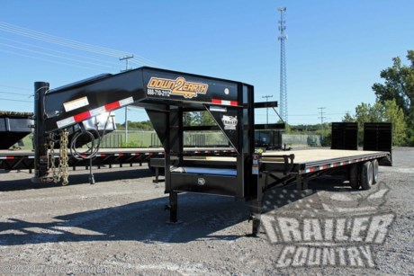 &lt;p&gt;Brand New 8&#39; x 35&#39; (30&#39; + 5&#39;) Heavy Duty 12 Ton Dual Tandem Gooseneck Equipment Hauler Trailer w/ Super Ramps. &amp;nbsp; Up for your Consideration is a Brand New 35&#39; Gooseneck Deck Over 12 Ton Dual Tandem Axle, Heavy Duty Flatbed Equipment Hauler Trailer. &amp;nbsp; Also Great for Construction - Storm Clean Up - Car Hauling - Landscaping - &amp;amp; More! &amp;nbsp; &amp;nbsp; Standard Features: &amp;nbsp; Proudly Made in the U.S.A.&amp;nbsp; Heavy Duty 12&quot; I-Beam Frame&amp;nbsp; (2) 12,000 lb &quot;Dexter&quot; Oil Bath Electric Brake Axles Emergency Break- Away Kit Super Ramps -5&#39; Spring- Assist Lay Over Flat Ramps 5&#39; Self - Cleaning Dovetail 2-10k Drop Leg Jacks 16&#39;&#39; On Center Cross-Members Gooseneck Hitch Heavy Duty Safety Chains Locking Tool Box Step and Grab Handle on Both Driver and Curb Sides Headache Rack Pressure Treated Wood Deck Black Exterior Paint Stake Pockets All Around Rub Rail Tires: 235-80R-16 LRE 10-Ply Radial Tires Wheels - 16&quot; Mod Wheels D.O.T. Compliant Lighting System All L.E.D. Lighting Oval L.E.D. Tail &amp;amp; Stop Lights Enclosed Tail Light Brackets Sealed Wiring Harness D.O.T. Reflective Tape Spare Tire Mount Bed Width: 8&#39; Deck Length: 35&#39; (30&#39; Straight Flatbed + 5&#39; Dove) G.V.W.R.: 25,900 lbs &amp;nbsp; FINANCING IS AVAILABLE W/ APPROVED CREDIT * RENT TO OWN OPTIONS AVAILABLE W/ NO CREDIT CHECK - LOW DOWN PAYMENTS *&amp;nbsp; Manufacturers Title and Limited Warranty Included &amp;nbsp; Trailer is offered @ factory direct pricing with pick up at our FL, GA, or TN locations...We also offer Nationwide Delivery. Please ask for more information about our optional delivery services.&amp;nbsp; &amp;nbsp; &amp;nbsp; *Trailer Shown with Optional Trim* All Trailers are D.O.T. Compliant for all 50 States, Canada, &amp;amp; Mexico. &amp;nbsp; Trailer is also listed Locally for Sale, Please Confirm Availability &amp;nbsp; FOR MORE INFORMATION CALL: &amp;nbsp; 888-710-2112&lt;/p&gt;