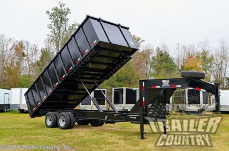 &lt;p&gt;Brand New 8&#39; x 20&#39; Gooseneck Hydraulic Dump Trailer w/Rear Swing Barn Style Doors &amp;amp; Removable Ramps &amp;nbsp; Up for your Consideration is a Brand New Model 8&#39;x20&#39; Dual Tandem Axle, Hydraulic Dump Trailer w/ 48&quot; High Sides &amp;nbsp; Also Great for Roofing - Construction - Storm Clean Up - Equipment Hauling - Landscaping &amp;amp; More! &amp;nbsp; Standard Features: &amp;nbsp; Proudly Made in the U.S.A.&amp;nbsp; (2) 10,000lb &quot;Dexter&quot; Oil Bath Axles with All Wheel Electric Brakes (Brakes on Both Axles) Heavy Duty Slipper Spring Suspension (2) 4&quot; Hydraulic Cylinders - Power Up &amp;amp; Power Down (15,000lb each. Max Rated Capacity) Heavy Duty 12&quot; I Beam Main Frame Heavy Duty 12&quot; I Beam Tongue Heavy Duty 3&quot;X2&quot; Rectangular Tubing Frame&amp;nbsp; w/3&quot; Channel Cross Members 11 Gauge Sides 11 Gauge Floor 20,000lb G.V.W.R.&amp;nbsp;&amp;nbsp; Heavy Duty Safety Chains - w/Hooks (2) 10,000 lb Drop Leg Jacks Rear Barn Style Doors w/Lock &amp;amp; Hold Back Chains Electric Over Hydraulic Power Up and Down Pump (2) Deep Cycle Marine Batteries w/ 10&#39; Corded Remote Pump &amp;amp; Batteries Stored in Lockable Storage Box Tires - ST235-80R-16 LRE 10 Ply Radial Tires Wheels - 16&quot; 8 - Lug Silver Mod Wheels D.O.T. Compliant L.E.D. Lighting System D.O.T. Reflective Tape ?Emergency Break- Away Kit Bed Width - Approx. 95&quot; (Inside Box Width) Box Length - Approx. 20&#39; Deck Height - Approx. 36&quot; 48&quot; High Sides Adjustable Height 2 5/16&quot; Gooseneck Coupler Spare Tire Mount on Gooseneck Stake Pockets / Tie Downs - All Around Top (4) D-Rings Welded in Bed &amp;nbsp; Additional Upgrades Included: 6&#39; Heavy Duty Removable Ramps Matching Spare Tire and Rim Mounted on Tire Mount( ST235-80R-16 LRE 10 Ply Radial Tire) &amp;nbsp; &amp;nbsp; FINANCING IS AVAILABLE W/ APPROVED CREDIT * RENT TO OWN OPTIONS AVAILABLE W/ NO CREDIT CHECK - LOW DOWN PAYMENTS *&amp;nbsp; &amp;nbsp; Manufacturers Title and Limited Warranty Included &amp;nbsp; Trailer is offered @ factory direct pricingpick up at our Southeast, Ga location and We offer Nationwide Delivery.&amp;nbsp; Please ask for more information about our optional pick up locations and delivery services.&amp;nbsp; &amp;nbsp;&amp;nbsp; *Trailer Shown with Optional Trim* &amp;nbsp; All Trailers are D.O.T. Compliant for all 50 States, Canada, &amp;amp; Mexico. &amp;nbsp; FOR MORE INFORMATION CALL: 888-710-2112&lt;/p&gt;