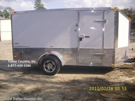 &lt;p&gt;&lt;strong&gt;NEW 6 X 12 ELITE SERIES CUSTOM ENCLOSED MOTORCYCLE CARGO TRAILER w/ SLANTED V-NOSE&amp;nbsp; &lt;/strong&gt;&lt;/p&gt;
&lt;p&gt;Up for your consideration is a Brand New Elite Series Custom Motorcycle 6x12 Single Axle, V-Nosed Enclosed Trailer.&amp;nbsp;&amp;nbsp;&amp;nbsp;&lt;/p&gt;
&lt;p&gt;NOW WITH THERMO PLY CEILING LINER, RADIAL TIRES &amp;amp; EXTERIOR L.E.D. LIGHTING PACKAGE + ALL the other TOP QUALITY FEATURES listed in ad!&lt;/p&gt;
&lt;p&gt;&amp;nbsp; YOU&#39;VE SEEN THE REST NOW BUY THE BEST!&amp;nbsp;&lt;/p&gt;
&lt;p&gt;&amp;nbsp;&lt;/p&gt;
&lt;p&gt;EVERYTHING YOU NEED @ THE PRICE YOU WANT!&lt;/p&gt;
&lt;p&gt;&lt;strong&gt;FOR MORE INFORMATION CALL: 1-888-710-2112&lt;/strong&gt;&lt;/p&gt;
&lt;p&gt;Standard Features:&lt;/p&gt;
&lt;p&gt;&amp;nbsp;&amp;nbsp;&amp;nbsp; * Heavy Duty 2 x 3 Tube Main Frame&lt;br /&gt;&amp;nbsp;&amp;nbsp;&amp;nbsp; * Rear Spring Assisted Ramp Door with (2) Barlocks for Security, EZ Lube Hinge Pins, &amp;amp; 16&quot; Transitional Ramp Flap&lt;br /&gt;&amp;nbsp;&amp;nbsp;&amp;nbsp; * 12&#39; Box Space + V-Nose (TOTAL 14&#39;+ From tip to rear Interior Space)&lt;br /&gt;&amp;nbsp;&amp;nbsp;&amp;nbsp; * (1) 3,500lb 4&quot; &quot;Dexter&quot; Leaf Spring Drop Axles w/ EZ LUBE Grease Fittings&lt;br /&gt;&amp;nbsp;&amp;nbsp;&amp;nbsp; * 1&quot; X 1 1/2&quot; SQUARE Tube Wall &amp;amp; Roof Crossmembers&lt;br /&gt;&amp;nbsp;&amp;nbsp;&amp;nbsp; * 32&quot; Side Door with Bar Lock&lt;br /&gt;&amp;nbsp;&amp;nbsp;&amp;nbsp; * 6&#39; Interior Height&lt;br /&gt;&amp;nbsp;&amp;nbsp;&amp;nbsp; * Galvalume Seamed Roof with Thermo Ply Ceiling Liner&lt;br /&gt;&amp;nbsp;&amp;nbsp;&amp;nbsp; * 2&quot; Coupler w/ Snapper Pin&lt;br /&gt;&amp;nbsp;&amp;nbsp;&amp;nbsp; * Heavy Duty Safety Chains&lt;br /&gt;&amp;nbsp;&amp;nbsp;&amp;nbsp; * Exterior L.E.D. Lighting Package&lt;br /&gt;&amp;nbsp;&amp;nbsp;&amp;nbsp; * 4-Way Flat Wiring Harness Plug&lt;br /&gt;&amp;nbsp;&amp;nbsp;&amp;nbsp; * 3/8&quot; Heavy Duty Grade Plywood Walls&lt;br /&gt;&amp;nbsp;&amp;nbsp;&amp;nbsp; * 3/4&quot; Heavy Duty Top Grade Plywood Floors&lt;br /&gt;&amp;nbsp;&amp;nbsp;&amp;nbsp; * Smooth Teardrop Jeep Style Fenders with Wide Side Marker Clearance Lights&lt;br /&gt;&amp;nbsp;&amp;nbsp;&amp;nbsp; * 2K A-Frame Top Wind Jack&lt;br /&gt;&amp;nbsp;&amp;nbsp;&amp;nbsp; * Top Quality Exterior Grade Paint&lt;br /&gt;&amp;nbsp;&amp;nbsp;&amp;nbsp; * (1) Non-Powered Interior Roof Vent&lt;br /&gt;&amp;nbsp;&amp;nbsp;&amp;nbsp; * (1) 12 Volt Interior Trailer Light w/ Wall Switch&lt;br /&gt;&amp;nbsp;&amp;nbsp;&amp;nbsp; * 24&quot; Diamond Plate ATP Front Stone Guard with Matching V-Nose cap&lt;br /&gt;&amp;nbsp;&amp;nbsp;&amp;nbsp; * 15&quot; Radial (ST20575R15) Tires &amp;amp; Wheels&lt;/p&gt;
&lt;p&gt;&amp;nbsp; &amp;nbsp; * 16&quot; On Center Walls, Floors, and Roof Bows&lt;br /&gt;&amp;nbsp; &amp;nbsp;&amp;nbsp;&lt;/p&gt;
&lt;p&gt;&lt;strong&gt;THIS CUSTOM MOTORCYCLE TRAILER FEATURES&lt;/strong&gt;:&lt;/p&gt;
&lt;p&gt;&amp;nbsp;&amp;nbsp;&amp;nbsp; * SLANT FRONT V-NOSE&lt;br /&gt;&amp;nbsp;&amp;nbsp;&amp;nbsp; * UPGRADED COLOR (your choice)&lt;br /&gt;&amp;nbsp;&amp;nbsp;&amp;nbsp; * CUSTOM ANGLED ATP TRIM ON SIDES AND REAR&lt;br /&gt;&amp;nbsp;&amp;nbsp;&amp;nbsp; * ANODIZED &amp;amp; ATP FRONT AND REAR CORNERS&lt;br /&gt;&amp;nbsp;&amp;nbsp;&amp;nbsp; * BLACK SPLIT SPOKE ALUMINUM STAR MAG WHEELS&lt;br /&gt;&amp;nbsp;&amp;nbsp;&amp;nbsp; * RADIAL TIRES (20575R15)&lt;br /&gt;&amp;nbsp;&amp;nbsp;&amp;nbsp; * RV STYLE FLUSH LOCK&lt;br /&gt;&amp;nbsp;&amp;nbsp;&amp;nbsp; * ALUMINUM FLOW THRU VENTS (PAIR)&lt;br /&gt;&amp;nbsp;&amp;nbsp;&amp;nbsp; * STABILIZER JACKS (PAIR)&lt;br /&gt;&amp;nbsp;&amp;nbsp;&amp;nbsp; * 6-5,000 LB FLUSH MOUNTED D-RINGS&lt;br /&gt;&amp;nbsp;&amp;nbsp;&amp;nbsp; * ROUND ATP-DIAMOND PLATE FENDERS&lt;br /&gt;&amp;nbsp;&amp;nbsp;&amp;nbsp; * CLEAR L.E.D. STRIP TAIL LIGHTS&lt;/p&gt;
&lt;p&gt;&lt;br /&gt;* * N.A.T.M. Inspected and Certified * *&lt;br /&gt;* * Manufacturers Title and 5 Year Limited Warranty Included * *&lt;br /&gt;* * PRODUCT LIABILITY INSURANCE * *&lt;br /&gt;* * FINANCING IS AVAILABLE W/ APPROVED CREDIT * *&lt;/p&gt;
&lt;p&gt;ASK US ABOUT OUR RENT TO OWN PROGRAM - NO CREDIT CHECK - LOW DOWN PAYMENT&lt;/p&gt;
&lt;p&gt;&lt;br /&gt;Trailer is offered @ factory direct pick up in Willacoochee, GA...We also offer Nationwide Delivery, please contact us for more information.&lt;br /&gt;CALL: 888-710-2112&lt;/p&gt;
