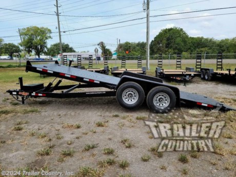 &lt;p&gt;Brand 7&#39; x 20&#39; Heavy Duty Bumper Pull Solid Steel Flatbed Diamond Plate Tilt Deck Trailer. &amp;nbsp; Up for your Consideration is a Brand New Liberty Series 7&#39; x 20&#39; Tandem Axle, Heavy Duty Flatbed Steel Deck Power Tilt Car Hauler/ Equipment Hauler Trailer. &amp;nbsp; Also Great for Construction - Storm Clean Up Hauling - Landscaping - &amp;amp; More! &amp;nbsp; Standard Features: Proudly Made in the U.S.A.&amp;nbsp; Heavy Duty 6&quot; Channel Frame 8&quot; Channel Tongue 14,000 lb G.V.W.R.&amp;nbsp;&amp;nbsp; (2) 7,000 lb &quot;Dexter&quot; E-Z Lube Axles w/ All Wheel Electric Brakes Emergency Break-A-Way Kit 2 5/16&quot; Heavy Duty Coupler&amp;nbsp; Heavy Duty Steel Diamond Plate Deck Heavy Duty Diamond Plate Steel Fenders (One Removable Fender) (2) Hydraulic Cylinders w/ Remote Power Up &amp;amp; Power Down 12V DC Electric Over Hydraulic Power Unit w/ Battery in Lockable Storage Box Heavy Duty Safety Chains - w/ Hooks Black Exterior Paint 7,000 lb Drop Leg Jack Headache Bar/Stop Rail Stake Pockets All Around for Tie Down (4) D-Rings on Deck For Tie Down Tires - ST235-80R-16 Radial Tires Wheels - 16&quot; Silver Mod Wheels D.O.T. Compliant L.E.D. Lighting System Enclosed Tail Light Brackets 7-Way Wiring Harness Sealed Wiring Harness D.O.T. Reflective Tape Bed Width: 82&quot; (Between Fenders) Deck Length: 20&#39; Straight Flatbed Spare Tire Mount &amp;nbsp; FINANCING IS AVAILABLE W/ APPROVED CREDIT&amp;nbsp; * RENT TO OWN OPTIONS AVAILABLE W/ NO CREDIT CHECK - LOW DOWN PAYMENTS *&amp;nbsp; &amp;nbsp;Manufacturers Title and Limited Warranty Included &amp;nbsp; Trailer is offered @ factory direct pricing with pick up at our FL,GA, or TN retail locations...We also offer Nationwide Delivery. Please ask for more information about our optional delivery services.&amp;nbsp; &amp;nbsp; &amp;nbsp; *Trailer Shown with Optional Trim* All Trailers are D.O.T. Compliant for all 50 States, Canada, &amp;amp; Mexico.&amp;nbsp; &amp;nbsp; FOR MORE INFORMATION CALL: &amp;nbsp; 888-710-2112&lt;/p&gt;