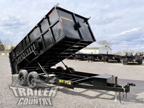 &lt;p&gt;Brand New 7&#39; x 14&#39;&amp;nbsp; Hydraulic Dump Trailer w/ 48&quot; High Sides, Remote, Power Up &amp;amp; Down &amp;amp; MORE!&lt;/p&gt;
&lt;p&gt;&amp;nbsp;&lt;/p&gt;
&lt;p&gt;Up for consideration is a Brand New Model 7&#39;x14&#39; Tandem Axle, Bumper Pull, Dual Cylinder Hydraulic Dump Trailer w/ Combo Spreader Gate&lt;/p&gt;
&lt;p&gt;Also Great for Roofing - Construction - Storm Clean Up - Equipment Hauling - Landscaping &amp;amp; More!&lt;/p&gt;
&lt;p&gt;Standard Features:&lt;/p&gt;
&lt;p&gt;Proudly Made in the U.S.A.&amp;nbsp;&lt;/p&gt;
&lt;p&gt;Heavy Duty Main Frame&amp;nbsp;&lt;/p&gt;
&lt;p&gt;10 Gauge Side Walls&lt;/p&gt;
&lt;p&gt;10 Gauge Floor&lt;/p&gt;
&lt;p&gt;48&quot; High Sides&lt;/p&gt;
&lt;p&gt;(2) 7,000 lb &quot;Dexter&quot; E-Z Lube Axles w/ All Wheel Electric Brakes&lt;/p&gt;
&lt;p&gt;14,000 lb G.V.W.R.&amp;nbsp;&amp;nbsp;&lt;/p&gt;
&lt;p&gt;Emergency Break-A-Way Kit&lt;/p&gt;
&lt;p&gt;(2) Hydraulic Cylinders&amp;nbsp;&lt;/p&gt;
&lt;p&gt;DC Hydraulic Pump (Power Up and Power Down) w/ Remote in Locking Storage Box&lt;/p&gt;
&lt;p&gt;2 5/16&quot; Adjustable Heavy Duty Coupler&amp;nbsp;&lt;/p&gt;
&lt;p&gt;Heavy Duty 14 Gauge Formed Steel Tread Plate Fenders&lt;/p&gt;
&lt;p&gt;Heavy Duty Safety Chains - w/ Hooks&lt;/p&gt;
&lt;p&gt;Powder Coated Black Paint Finish&lt;/p&gt;
&lt;p&gt;&amp;nbsp;7,000 lb Drop-Leg Jack&lt;/p&gt;
&lt;p&gt;2 - Way Combination Rear Barn Style / Spreader Gate w/ Lock &amp;amp; Hold Back Chains&lt;/p&gt;
&lt;p&gt;Deep Cycle Marine Battery&lt;/p&gt;
&lt;p&gt;7-Way Round Electrical Plug&lt;/p&gt;
&lt;p&gt;Sealed Wiring Harness&lt;/p&gt;
&lt;p&gt;Tires - ST235-80R-16 Radial Tires&lt;/p&gt;
&lt;p&gt;Wheels - 16&quot; Mod Wheels&lt;/p&gt;
&lt;p&gt;(2) 3&quot; C-Channel Fender Mounted Heavy Duty Removable Ramps&lt;/p&gt;
&lt;p&gt;Stake Pockets/ Tie Downs - All Round Top Rail&lt;/p&gt;
&lt;p&gt;(5) 5,000 lb Welded Tie Downs Inside Dump Box&lt;/p&gt;
&lt;p&gt;Spare Tire Holder&lt;/p&gt;
&lt;p&gt;D.O.T. Compliant L.E.D. Lighting System&lt;/p&gt;
&lt;p&gt;D.O.T. Reflective Tape&lt;/p&gt;
&lt;p&gt;Approx. Bed Width: 83&quot;&lt;/p&gt;
&lt;p&gt;Approx. Box Length: 14&#39;&lt;/p&gt;
&lt;p&gt;&amp;nbsp;&lt;/p&gt;
&lt;p&gt;* FINANCING IS AVAILABLE W/ APPROVED CREDIT *&lt;/p&gt;
&lt;p&gt;* RENT TO OWN OPTIONS AVAILABLE W/ NO CREDIT CHECK - LOW DOWN PAYMENTS *&lt;/p&gt;
&lt;p&gt;&amp;nbsp;&lt;/p&gt;
&lt;p&gt;Manufacturers Title and Limited Warranty Included&lt;/p&gt;
&lt;p&gt;&amp;nbsp;&lt;/p&gt;
&lt;p&gt;Trailer is offered @ factory direct pricing with pick up at our Tennessee&amp;nbsp;/ Georgia /&amp;nbsp;Florida&amp;nbsp;locations...We also offer Nationwide Delivery. Please ask for more information about our pick up locations and optional delivery services.&lt;/p&gt;
&lt;p&gt;&amp;nbsp;&lt;/p&gt;
&lt;p&gt;*Trailer Shown with Optional Trim*&lt;/p&gt;
&lt;p&gt;&amp;nbsp;&lt;/p&gt;
&lt;p&gt;All Trailers are D.O.T. Compliant for all 50 States, Canada, &amp;amp; Mexico.&amp;nbsp;&lt;/p&gt;
&lt;p&gt;&amp;nbsp;&lt;/p&gt;
&lt;p&gt;FOR MORE INFORMATION CALL:&lt;/p&gt;
&lt;p&gt;888-710-2112&lt;/p&gt;
&lt;p&gt;&amp;nbsp;&lt;/p&gt;
&lt;p&gt;Trailer is also listed Locally for Sale, Please Confirm Availability&lt;/p&gt;