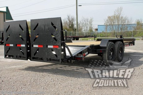 &lt;p&gt;Brand New 7&#39; x 24&#39; (22&#39; + 2&#39;)Heavy Duty 14K Heavy Equipment Trailer w/ Spring Assisted Rampage Ramps &amp;amp; Heavy Duty 8&quot; I-Beam Main Frame.&lt;/p&gt;
&lt;p&gt;&amp;nbsp;&lt;/p&gt;
&lt;p&gt;Also Great for Construction - Storm Clean Up - Car Hauling - Landscaping - &amp;amp; More!&lt;/p&gt;
&lt;p&gt;&amp;nbsp;&lt;/p&gt;
&lt;p&gt;Standard Features:&lt;/p&gt;
&lt;p&gt;Proudly Made in the U.S.A.&amp;nbsp;&lt;/p&gt;
&lt;p&gt;Heavy Duty 8&quot; I-Beam Tongue and Main Frame&lt;/p&gt;
&lt;p&gt;3&#39;&#39; C-Channel Crossmembers&lt;/p&gt;
&lt;p&gt;14,000 lb G.V.W.R.&amp;nbsp;&amp;nbsp;&lt;/p&gt;
&lt;p&gt;(2) 7,000 lb Cambered E-Z Lube Never-R-Adjust Spring Axles&amp;nbsp;&lt;/p&gt;
&lt;p&gt;All Wheel Electric Brakes&amp;nbsp;&lt;/p&gt;
&lt;p&gt;Multi Leaf Slipper Spring Suspension&lt;/p&gt;
&lt;p&gt;Emergency Break-A-Way Kit&lt;/p&gt;
&lt;p&gt;7 - Way Electrical Pug&lt;/p&gt;
&lt;p&gt;Wrap Around Tongue&lt;/p&gt;
&lt;p&gt;Fold Flat Spring Assisted Rampage Ramps&amp;nbsp;&lt;/p&gt;
&lt;p&gt;2 5/16&quot; Adjustable Heavy Duty Coupler&amp;nbsp;&lt;/p&gt;
&lt;p&gt;2&#39; X 6&#39; Pressure Treated Wood Deck&lt;/p&gt;
&lt;p&gt;Heavy Duty Diamond Plate Steel Removable Fenders&lt;/p&gt;
&lt;p&gt;Heavy Duty Safety Chains - w/ Hooks&lt;/p&gt;
&lt;p&gt;10,000 lb Drop Leg Jack&lt;/p&gt;
&lt;p&gt;Headache Bar&lt;/p&gt;
&lt;p&gt;Supersized Front Tool Box&lt;/p&gt;
&lt;p&gt;Sherwin-Williams Powdura Powder Coated Paint &amp;amp; One Coat Cure Primer&amp;nbsp;&lt;/p&gt;
&lt;p&gt;(4) 3&quot; Welded D-Rings&amp;nbsp;&lt;/p&gt;
&lt;p&gt;(8) 2.5&quot; Welded D-Rings Down the Sides (4 on each side)&lt;/p&gt;
&lt;p&gt;Tires: ST235-80R-16 LRE 10Ply Radial Tires&lt;/p&gt;
&lt;p&gt;Wheels: 16&quot; Mod Wheels&lt;/p&gt;
&lt;p&gt;Spare Tire Mount&lt;/p&gt;
&lt;p&gt;Lifetime Recessed L.E.D. Lighting&lt;/p&gt;
&lt;p&gt;All Lighting D.O.T. Approved&lt;/p&gt;
&lt;p&gt;D.O.T. Tape&lt;/p&gt;
&lt;p&gt;Steel Self Cleaning Dove Tail&lt;/p&gt;
&lt;p&gt;Bed Width: 83&quot; (Between Fenders)&lt;/p&gt;
&lt;p&gt;Deck Length: 24&#39; (22&#39; Straight Flatbed + 2&#39; Dove)&lt;/p&gt;
&lt;p&gt;&amp;nbsp;&lt;/p&gt;
&lt;p&gt;FINANCING IS AVAILABLE W/ APPROVED CREDIT&lt;/p&gt;
&lt;p&gt;&amp;nbsp;&lt;/p&gt;
&lt;p&gt;&amp;nbsp;&lt;/p&gt;
&lt;p&gt;Manufacturers Title and Limited Warranty Included&lt;/p&gt;
&lt;p&gt;&amp;nbsp;&lt;/p&gt;
&lt;p&gt;Trailer is offered @ factory direct pricing with pick up at our TN location...We also offer pick up at our Central, FL and&amp;nbsp; Southeast, Ga retail stores. We offer Nationwide Delivery. Please ask for more information about our optional pick up locations and delivery services.&amp;nbsp; &amp;nbsp;&lt;/p&gt;
&lt;p&gt;&amp;nbsp;&lt;/p&gt;
&lt;p&gt;*Trailer Shown with Optional Trim*&lt;/p&gt;
&lt;p&gt;All Trailers are D.O.T. Compliant for all 50 States, Canada, &amp;amp; Mexico.&lt;/p&gt;
&lt;p&gt;&amp;nbsp;&lt;/p&gt;
&lt;p&gt;Trailer is also listed Locally for Sale, Please Confirm Availability&lt;/p&gt;
&lt;p&gt;&amp;nbsp;&lt;/p&gt;
&lt;p&gt;FOR MORE INFORMATION CALL:&lt;/p&gt;
&lt;p&gt;888-710-2112&lt;/p&gt;