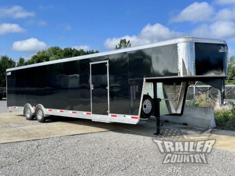 &lt;div&gt;NEW 8.5 x 40 ALUMINUM GOOSENECK ENCLOSED CARHAULER&amp;nbsp;/ CARGO TRAILER&lt;/div&gt;
&lt;div&gt;&amp;nbsp;&lt;/div&gt;
&lt;div&gt;Up for your consideration is a Brand New HEAVY DUTY ALUMINUM 8.5 x 40 Tandem Axle, Enclosed / Carhauler Gooseneck&amp;nbsp;Trailer.&lt;/div&gt;
&lt;div&gt;&amp;nbsp;&lt;/div&gt;
&lt;div&gt;YOU&#39;VE SEEN THE REST...NOW BUY THE BEST!&lt;/div&gt;
&lt;div&gt;&amp;nbsp;&lt;/div&gt;
&lt;div&gt;&lt;strong&gt;&lt;span style=&quot;font-family: Montserrat, sans-serif; font-size: 16px;&quot;&gt;New Shadow Motor Sports (SMS)&lt;/span&gt;&lt;/strong&gt;&lt;/div&gt;
&lt;div&gt;&lt;strong&gt;Standard Features:&lt;/strong&gt;&lt;/div&gt;
&lt;div&gt;&amp;nbsp;&lt;/div&gt;
&lt;div&gt;&lt;span style=&quot;font-family: Montserrat, sans-serif;&quot;&gt;&lt;span style=&quot;font-size: 16px;&quot;&gt;- 32&#39; Floor Space, 40&#39; Overall&lt;/span&gt;&lt;/span&gt;&lt;/div&gt;
&lt;div&gt;&lt;span style=&quot;font-family: Montserrat, sans-serif;&quot;&gt;&lt;span style=&quot;font-size: 16px;&quot;&gt;- 8&#39; Riser Space&lt;/span&gt;&lt;/span&gt;&lt;/div&gt;
&lt;div&gt;&lt;span style=&quot;font-family: Montserrat, sans-serif;&quot;&gt;&lt;span style=&quot;font-size: 16px;&quot;&gt;- 7&#39; 6&quot; Interior Height&lt;/span&gt;&lt;/span&gt;&lt;/div&gt;
&lt;div&gt;&lt;span style=&quot;font-family: Montserrat, sans-serif;&quot;&gt;&lt;span style=&quot;font-size: 16px;&quot;&gt;- 8&#39; 5&quot; Wide&lt;/span&gt;&lt;/span&gt;&lt;/div&gt;
&lt;div&gt;&lt;span style=&quot;font-family: Montserrat, sans-serif;&quot;&gt;&lt;span style=&quot;font-size: 16px;&quot;&gt;- Aluminum Frame&lt;/span&gt;&lt;/span&gt;&lt;/div&gt;
&lt;div&gt;&lt;span style=&quot;font-family: Montserrat, sans-serif;&quot;&gt;&lt;span style=&quot;font-size: 16px;&quot;&gt;- Interlocking Aluminum Floor&lt;/span&gt;&lt;/span&gt;&lt;/div&gt;
&lt;div&gt;&lt;span style=&quot;font-family: Montserrat, sans-serif;&quot;&gt;&lt;span style=&quot;font-size: 16px;&quot;&gt;- Rear Ramp Door w/ Spring Assist Kit and 2 = Barlocks for Security w/ Keyed Exterior Locking Latches&lt;/span&gt;&lt;/span&gt;&lt;/div&gt;
&lt;div&gt;&lt;span style=&quot;font-family: Montserrat, sans-serif;&quot;&gt;&lt;span style=&quot;font-size: 16px;&quot;&gt;- Diamond Plate Dovetail w/ 24&quot; Diamond Plate Transitional Flap&lt;/span&gt;&lt;/span&gt;&lt;/div&gt;
&lt;div&gt;&lt;span style=&quot;font-family: Montserrat, sans-serif;&quot;&gt;&lt;span style=&quot;font-size: 16px;&quot;&gt;- 36&quot; x 72&quot; Entry Door on Curbside w/ RV Keyed Exterior Flush Lock and Hold Backs&lt;/span&gt;&lt;/span&gt;&lt;/div&gt;
&lt;div&gt;&lt;span style=&quot;font-family: Montserrat, sans-serif;&quot;&gt;&lt;span style=&quot;font-size: 16px;&quot;&gt;- Exterior Fold-Down Curbside Door Step&lt;/span&gt;&lt;/span&gt;&lt;/div&gt;
&lt;div&gt;&lt;span style=&quot;font-family: Montserrat, sans-serif; font-size: 16px;&quot;&gt;-&amp;nbsp;&lt;/span&gt;Screwless Exterior Side Panels&lt;/div&gt;
&lt;div&gt;&lt;span style=&quot;font-family: Montserrat, sans-serif;&quot;&gt;&lt;span style=&quot;font-size: 16px;&quot;&gt;- 2 = 7,000lb Torsion Spread Axles with All Wheel Electric Brakes&lt;/span&gt;&lt;/span&gt;&lt;/div&gt;
&lt;div&gt;&lt;span style=&quot;font-family: Montserrat, sans-serif;&quot;&gt;&lt;span style=&quot;font-size: 16px;&quot;&gt;- Individual Fender Flares&lt;/span&gt;&lt;/span&gt;&lt;/div&gt;
&lt;div&gt;&lt;span style=&quot;font-family: Montserrat, sans-serif;&quot;&gt;&lt;span style=&quot;font-size: 16px;&quot;&gt;- 2 = Manual 14&quot; x 14&quot; Roof Vents&lt;/span&gt;&lt;/span&gt;&lt;/div&gt;
&lt;div&gt;- 2 5/16&quot; Adjustable Gooseneck Coupler&lt;/div&gt;
&lt;div&gt;- Heavy Duty Safety Chains&lt;/div&gt;
&lt;div&gt;- 7-Way Round RV Electrical Wiring Harness w/ Battery Back-Up &amp;amp; Safety Switch&amp;nbsp;&lt;/div&gt;
&lt;div&gt;- Manual 10,000 Lb Drop Leg Jack&lt;/div&gt;
&lt;div&gt;- 12 Volt Interior Trailer Lights&lt;/div&gt;
&lt;div&gt;- Smooth Polished Front Corner Caps&lt;/div&gt;
&lt;div&gt;- Exterior L.E.D. Lighting Package&lt;/div&gt;
&lt;div&gt;- Rear Boogie Wheels&lt;/div&gt;
&lt;div&gt;- Floor D-Rings/Tie Downs (Shipped Un-installed)&lt;/div&gt;
&lt;div&gt;
&lt;div&gt;&lt;span style=&quot;font-family: Montserrat, sans-serif;&quot;&gt;&lt;span style=&quot;font-size: 16px;&quot;&gt;- Tires: ST235 80R 16&quot; Load Range E Tires&lt;/span&gt;&lt;/span&gt;&lt;/div&gt;
&lt;div&gt;&lt;span style=&quot;font-family: Montserrat, sans-serif;&quot;&gt;&lt;span style=&quot;font-size: 16px;&quot;&gt;- Rims: Steel Wheels w/&amp;nbsp;Center Lug Nut Caps&lt;/span&gt;&lt;/span&gt;&lt;/div&gt;
&lt;div&gt;&lt;span style=&quot;font-family: Montserrat, sans-serif;&quot;&gt;&lt;span style=&quot;font-size: 16px;&quot;&gt;- Matching 16&quot; Spare Tire &amp;amp; Mount (Mounted Outside of Trailer)&lt;/span&gt;&lt;/span&gt;&lt;/div&gt;
&lt;div&gt;&amp;nbsp;&lt;/div&gt;
&lt;/div&gt;
&lt;div&gt;&amp;nbsp;&lt;/div&gt;
&lt;div&gt;* * Manufacturers Title and Limited Warranty Included * *&lt;/div&gt;
&lt;div&gt;* * PRODUCT LIABILITY INSURANCE * *&lt;/div&gt;
&lt;div&gt;* * FINANCING IS AVAILABLE W/ APPROVED CREDIT * *&lt;/div&gt;
&lt;div&gt;&amp;nbsp;&lt;/div&gt;
&lt;div&gt;Trailer is offered @ pick up in Lewisburg, TN...We also offer Nationwide Delivery, please contact us for more information about our Optional Delivery Services and Pick-Up Locations.&lt;/div&gt;
&lt;div&gt;&amp;nbsp;&lt;/div&gt;
&lt;div&gt;Trailer is also Listed Locally for Sale, Please Confirm Availability!&lt;/div&gt;
&lt;div&gt;&amp;nbsp;&lt;/div&gt;
&lt;div&gt;CALL: 888-710-2112&lt;/div&gt;