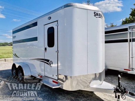 &lt;p&gt;&lt;strong&gt;New Shadow Trailers Aluminum 3 Horse Bumper Pull Trailer&lt;/strong&gt;&lt;/p&gt;
&lt;p&gt;&amp;nbsp;&lt;/p&gt;
&lt;p&gt;Standard Features:&lt;/p&gt;
&lt;p&gt;- 3 Horse&lt;/p&gt;
&lt;p&gt;- Slant Load&lt;/p&gt;
&lt;p&gt;- Aluminum Frame&lt;/p&gt;
&lt;p&gt;- 17&#39; Floor, 19&#39; Overall&lt;/p&gt;
&lt;p&gt;- 7&#39; 6&quot; Height&lt;/p&gt;
&lt;p&gt;- 6&#39; 4&quot; Wide&lt;/p&gt;
&lt;p&gt;- 2 = 5,200lb Spring Axles with All Wheel Electric Brakes&lt;/p&gt;
&lt;p&gt;- 2 5/16&quot; Coupler&lt;/p&gt;
&lt;p&gt;- Heavy Duty Safety Chains&lt;/p&gt;
&lt;p&gt;- 7-Way Round RV Electrical Wiring Harness w/ Battery Back-Up &amp;amp; Safety Switch&amp;nbsp;&lt;/p&gt;
&lt;p&gt;- Manual 2,000 Lb Top Wind Jack&lt;/p&gt;
&lt;p&gt;- Diamond Plate Front Stone Guard&lt;/p&gt;
&lt;p&gt;- Exterior L.E.D. Lighting Package&lt;/p&gt;
&lt;p&gt;- Tires: 15&quot; Tires&lt;/p&gt;
&lt;p&gt;- Rims: Steel Wheels w/ Center Lug Nut Caps&lt;/p&gt;
&lt;p&gt;- Matching 15&quot; Spare Tire &amp;amp; Mount (Mounted Inside of Trailer)&lt;/p&gt;
&lt;p&gt;&amp;nbsp;&lt;/p&gt;
&lt;p&gt;Dress:&lt;/p&gt;
&lt;p&gt;- 24&quot; Short Wall&lt;/p&gt;
&lt;p&gt;- 28&quot; Dress Door w/ 14&quot; x 24&quot; Window&lt;/p&gt;
&lt;p&gt;- Swinging Slant Wall&lt;/p&gt;
&lt;p&gt;- Saddle Rack Mounts&lt;/p&gt;
&lt;p&gt;- Bridle Hooks&lt;/p&gt;
&lt;p&gt;- Dome Light&lt;/p&gt;
&lt;p&gt;&amp;nbsp;&lt;/p&gt;
&lt;p&gt;Horse Area:&lt;/p&gt;
&lt;p&gt;- 42&quot; Stall Width&lt;/p&gt;
&lt;p&gt;- Stock Slats on Upper Street, Curb, and Rear Door&lt;/p&gt;
&lt;p&gt;- Sheeted Lower&lt;/p&gt;
&lt;p&gt;- Lined Lower Walls&lt;/p&gt;
&lt;p&gt;- Aluminum Stall Divider w/ Rumber Inserts&lt;/p&gt;
&lt;p&gt;- Dome Light&lt;/p&gt;
&lt;p&gt;- Pressure Treated Lumber Floor w/ Rubber Mats&lt;/p&gt;
&lt;p&gt;- Full Height/Width RH Hinged Rear Door w/ Stainless Latch&lt;/p&gt;
&lt;p&gt;&amp;nbsp;&lt;/p&gt;
&lt;p&gt;Additionally Installed Up-Grades:&lt;/p&gt;
&lt;p&gt;- Horse Area Fan&lt;/p&gt;
&lt;p&gt;- Switch Added to Rear Upright in Cup for Fan&lt;/p&gt;
&lt;p&gt;- Exterior Load Light w/ Switch&lt;/p&gt;
&lt;p&gt;- Plexi-Glass&lt;/p&gt;
&lt;p&gt;&amp;nbsp;&lt;/p&gt;
&lt;p&gt;* * Manufacturers Title and Limited Warranty Included * *&lt;/p&gt;
&lt;p&gt;* * PRODUCT LIABILITY INSURANCE * *&lt;/p&gt;
&lt;p&gt;* * FINANCING IS AVAILABLE W/ APPROVED CREDIT * *&lt;/p&gt;
&lt;p&gt;&amp;nbsp;&lt;/p&gt;
&lt;p&gt;Trailer is offered @ pick up in Lewisburg, TN...We also offer Nationwide Delivery, please contact us for more information about our Optional Delivery Services and Pick-Up Locations.&lt;/p&gt;
&lt;p&gt;&amp;nbsp;&lt;/p&gt;
&lt;p&gt;Trailer is also Listed Locally for Sale, Please Confirm Availability!&lt;/p&gt;
&lt;p&gt;&amp;nbsp;&lt;/p&gt;
&lt;p&gt;CALL: 888-710-2112&lt;/p&gt;