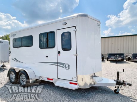 &lt;p&gt;&lt;strong&gt;New Shadow Trailers Aluminum 2 Horse Bumper Pull Trailer&lt;/strong&gt;&lt;/p&gt;
&lt;p&gt;&amp;nbsp;&lt;/p&gt;
&lt;p&gt;Standard Features:&lt;/p&gt;
&lt;p&gt;- 2 Horse&lt;/p&gt;
&lt;p&gt;- Straight Load&lt;/p&gt;
&lt;p&gt;- Aluminum Frame&lt;/p&gt;
&lt;p&gt;- 15&#39; Floor, 17&#39; Overall&lt;/p&gt;
&lt;p&gt;- 7&#39; 6&quot; Height&lt;/p&gt;
&lt;p&gt;- 6&#39; 4&quot; Wide&lt;/p&gt;
&lt;p&gt;- 2 = 3,500lb Spring Axles with All Wheel Electric Brakes&lt;/p&gt;
&lt;p&gt;- 2 5/16&quot; Coupler&lt;/p&gt;
&lt;p&gt;- Heavy Duty Safety Chains&lt;/p&gt;
&lt;p&gt;- 7-Way Round RV Electrical Wiring Harness w/ Battery Back-Up &amp;amp; Safety Switch&amp;nbsp;&lt;/p&gt;
&lt;p&gt;- Manual 2,000 Lb Top Wind Jack&lt;/p&gt;
&lt;p&gt;- Diamond Plate Front Stone Guard&lt;/p&gt;
&lt;p&gt;- Exterior L.E.D. Lighting Package&lt;/p&gt;
&lt;p&gt;- Tires: 15&quot; Tires&lt;/p&gt;
&lt;p&gt;- Rims: Steel Wheels w/ Center Lug Nut Caps&lt;/p&gt;
&lt;p&gt;- Matching 15&quot; Spare Tire &amp;amp; Mount (Mounted Inside of Trailer)&lt;/p&gt;
&lt;p&gt;&amp;nbsp;&lt;/p&gt;
&lt;p&gt;Dress:&lt;/p&gt;
&lt;p&gt;- 54&quot; Length&lt;/p&gt;
&lt;p&gt;- 28&quot; Dress Door w/ 14&quot; x 24&quot; Window&lt;/p&gt;
&lt;p&gt;- Rubber Floor Mats&lt;/p&gt;
&lt;p&gt;- Fixed Straight Wall&lt;/p&gt;
&lt;p&gt;- Saddle Rack Mounts&lt;/p&gt;
&lt;p&gt;- Bridle Hooks&lt;/p&gt;
&lt;p&gt;- Dome Light&lt;/p&gt;
&lt;p&gt;&amp;nbsp;&lt;/p&gt;
&lt;p&gt;Horse Area:&lt;/p&gt;
&lt;p&gt;- 24&quot; x 32&quot; Drop Feed Windows on Head Walls&lt;/p&gt;
&lt;p&gt;- 20&quot; Door to Horse Area&lt;/p&gt;
&lt;p&gt;- 19&quot; x 64&quot; Windows on Butt Walls&lt;/p&gt;
&lt;p&gt;- Aluminum Stall Gate w/ Rumber Inserts&lt;/p&gt;
&lt;p&gt;- Rumber Lined Lower Walls&lt;/p&gt;
&lt;p&gt;- Rear Ramp/Dutch Door Combo&lt;/p&gt;
&lt;p&gt;- Dome Light&lt;/p&gt;
&lt;p&gt;- Pressure Treated Lumber Floor w/ Rubber Mats&lt;/p&gt;
&lt;p&gt;&amp;nbsp;&lt;/p&gt;
&lt;p&gt;Additionally Installed Up-Grades:&lt;/p&gt;
&lt;p&gt;- Graphics Package&lt;/p&gt;
&lt;p&gt;- Horse Area Fan&lt;/p&gt;
&lt;p&gt;- Switch Added to Rear Upright in Cup for Fan&lt;/p&gt;
&lt;p&gt;&amp;nbsp;&lt;/p&gt;
&lt;p&gt;&amp;nbsp;&lt;/p&gt;
&lt;p&gt;* * Manufacturers Title and Limited Warranty Included * *&lt;/p&gt;
&lt;p&gt;* * PRODUCT LIABILITY INSURANCE * *&lt;/p&gt;
&lt;p&gt;* * FINANCING IS AVAILABLE W/ APPROVED CREDIT * *&lt;/p&gt;
&lt;p&gt;&amp;nbsp;&lt;/p&gt;
&lt;p&gt;Trailer is offered @ pick up in Lewisburg, TN...We also offer Nationwide Delivery, please contact us for more information about our Optional Delivery Services and Pick-Up Locations.&lt;/p&gt;
&lt;p&gt;&amp;nbsp;&lt;/p&gt;
&lt;p&gt;Trailer is also Listed Locally for Sale, Please Confirm Availability!&lt;/p&gt;
&lt;p&gt;&amp;nbsp;&lt;/p&gt;
&lt;p&gt;CALL: 888-710-2112&lt;/p&gt;