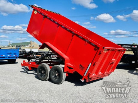 &lt;p&gt;Brand New 7&#39; x 14&#39; &amp;nbsp;Hydraulic Dump Trailer w/ 48&quot; High Sides, 1 Piece Floor, Remote, Power Up &amp;amp; Down, and MORE!&lt;/p&gt;
&lt;p&gt;&lt;strong&gt;Trailer Country, Inc.&lt;/strong&gt;&lt;/p&gt;
&lt;p&gt;&lt;strong&gt;Phone: 888-710-2112&lt;/strong&gt;&lt;/p&gt;
&lt;p&gt;&lt;strong&gt;Text: 888-710-2112&lt;/strong&gt;&lt;/p&gt;
&lt;p&gt;&lt;strong&gt;www.TrailerCountryInc.com&lt;/strong&gt;&lt;/p&gt;
&lt;p&gt;Up for your Consideration is a Brand New Model 7&#39;x14&#39; Tandem Axle, Bumper Pull, Dual Cylinder Hydraulic Dump Trailer w/ 1 Piece Solid Steel Floor&lt;/p&gt;
&lt;p&gt;Also Great for Roofing - Construction - Storm Clean Up - Equipment Hauling - Landscaping &amp;amp; More!&lt;/p&gt;
&lt;p&gt;Standard Features:&lt;br&gt;Proudly Made in the U.S.A.&amp;nbsp;&lt;br&gt;Heavy Duty Main Frame&amp;nbsp;&lt;br&gt;10 Gauge Side Walls&lt;br&gt;7 Gauge 1 Piece Steel Floor&lt;br&gt;48&quot; High Sides&lt;br&gt;(2) 7,000 lb &quot;Dexter&quot; E-Z Lube Leaf Spring Axles w/ All Wheel Electric Brakes&lt;br&gt;14,000 lb G.V.W.R. &amp;nbsp;&lt;br&gt;Emergency Break-A-Way Kit&lt;br&gt;(2) Hydraulic Cylinders&lt;br&gt;DC Hydraulic Pump (Power Up and Power Down) w/ Remote&lt;br&gt;2 5/16&quot; Adjustable Heavy Duty Coupler&amp;nbsp;&lt;br&gt;Heavy Duty Diamond Plate Steel Fenders&lt;br&gt;Heavy Duty Safety Chains - w/ Hooks&lt;br&gt;Powder Coat Paint Shown in Red (Other Color Options Available).&lt;br&gt;&amp;nbsp;7,000 lb Drop-Leg Jack&lt;br&gt;Rear Barn Style Doors w/ Lock &amp;amp; Hold Back Chains&lt;br&gt;Tarp Kit&lt;br&gt;Deep Cycle Marine Battery&lt;br&gt;12V on Board Battery Charger&lt;br&gt;Lockable Storage Box&lt;br&gt;7-Way Round Electrical Plug&lt;br&gt;Sealed Wiring Harness&lt;br&gt;Tires - ST235-80R-16 Radial Tires&lt;br&gt;Wheels - 16&quot; Mod Wheels&lt;br&gt;6&#39; Heavy Duty Ramps&lt;br&gt;Stake Pockets All Round Top Rails&lt;br&gt;Floor D-Rings&lt;br&gt;Spare Tire Holder&lt;br&gt;Enclosed Tail Light Brackets&lt;br&gt;D.O.T. Compliant L.E.D. Lighting System&lt;br&gt;D.O.T. Reflective Tape&lt;br&gt;Approx. Bed Width - 84&quot;&lt;br&gt;Approx. Box Length - 168&#39;&#39;&lt;/p&gt;
&lt;p style=&quot;margin-left: .5in; text-indent: -.25in; mso-list: l0 level1 lfo1; tab-stops: list .5in;&quot;&gt;&lt;!-- [if !supportLists]--&gt;&lt;span style=&quot;font-size: 10.0pt; mso-bidi-font-size: 12.0pt; font-family: Symbol; mso-fareast-font-family: Symbol; mso-bidi-font-family: Symbol;&quot;&gt;&lt;span style=&quot;mso-list: Ignore;&quot;&gt;&amp;middot;&lt;span style=&quot;font: 7.0pt &#39;Times New Roman&#39;;&quot;&gt;&amp;nbsp;&amp;nbsp;&amp;nbsp;&amp;nbsp;&amp;nbsp;&amp;nbsp;&amp;nbsp;&amp;nbsp; &lt;/span&gt;&lt;/span&gt;&lt;/span&gt;&lt;!--[endif]--&gt;FINANCING IS AVAILABLE W/ APPROVED CREDIT *&lt;/p&gt;
&lt;p style=&quot;margin-left: .5in; text-indent: -.25in; mso-list: l0 level1 lfo1; tab-stops: list .5in;&quot;&gt;&lt;!-- [if !supportLists]--&gt;&lt;span style=&quot;font-size: 10.0pt; mso-bidi-font-size: 12.0pt; font-family: Symbol; mso-fareast-font-family: Symbol; mso-bidi-font-family: Symbol;&quot;&gt;&lt;span style=&quot;mso-list: Ignore;&quot;&gt;&amp;middot;&lt;span style=&quot;font: 7.0pt &#39;Times New Roman&#39;;&quot;&gt;&amp;nbsp;&amp;nbsp;&amp;nbsp;&amp;nbsp;&amp;nbsp;&amp;nbsp;&amp;nbsp;&amp;nbsp; &lt;/span&gt;&lt;/span&gt;&lt;/span&gt;&lt;!--[endif]--&gt;* RENT TO OWN PROGRAMS AVAILABLE W/ NO CREDIT CHECK - LOW DOWN PAYMENTS *&lt;/p&gt;
&lt;p&gt;Manufacturers Title and Limited Warranty Included&lt;/p&gt;
&lt;p&gt;Trailer is offered @ factory direct pricing with pick up at our FL, GA, and TN locations...We also offer Nationwide Delivery for a additional fee. Please ask for more information about our optional delivery services and pickup locations.&lt;/p&gt;
&lt;p&gt;All Trailers are D.O.T. Compliant for all 50 States, Canada, &amp;amp; Mexico.&lt;/p&gt;
&lt;p&gt;Trailer is also listed Locally for Sale, Please Confirm Availability!&lt;/p&gt;
&lt;p&gt;FOR MORE INFORMATION:&lt;/p&gt;
&lt;p&gt;&lt;strong&gt;Trailer Country, Inc.&lt;/strong&gt;&lt;/p&gt;
&lt;p&gt;&lt;strong&gt;Phone: 888-710-2112&lt;/strong&gt;&lt;/p&gt;
&lt;p&gt;&lt;strong&gt;Text: 888-710-2112&lt;/strong&gt;&lt;/p&gt;
&lt;p&gt;&lt;strong&gt;www.TrailerCountryInc.com&lt;/strong&gt;&lt;/p&gt;