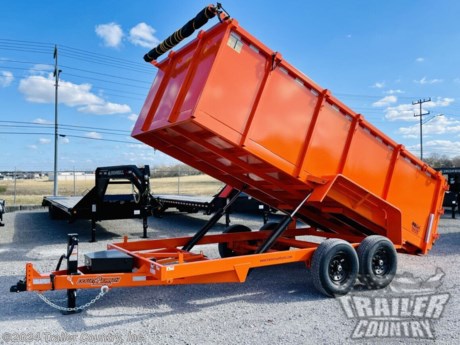 &lt;p&gt;Brand New 7&#39; x 16&#39; &amp;nbsp;Hydraulic Dump Trailer w/ 48&quot; High Sides, 1 Piece Floor, Remote, Power Up &amp;amp; Down, and MORE!&lt;/p&gt;
&lt;p&gt;&lt;strong&gt;Trailer Country, Inc.&lt;/strong&gt;&lt;br&gt;&lt;strong&gt;Phone: 888-710-2112&lt;/strong&gt;&lt;br&gt;&lt;strong&gt;Text: 888-710-2112&lt;/strong&gt;&lt;br&gt;&lt;strong&gt;www.TrailerCountryInc.com&lt;/strong&gt;&lt;/p&gt;
&lt;p&gt;Up for your Consideration is a Brand New Model 7&#39;x16&#39; Tandem Axle, Bumper Pull, Dual Cylinder Hydraulic Dump Trailer w/ 1 Piece Solid Steel Floor&lt;/p&gt;
&lt;p&gt;Also Great for Roofing - Construction - Storm Clean Up - Equipment Hauling - Landscaping &amp;amp; More!&lt;/p&gt;
&lt;p&gt;Standard Features:&lt;br&gt;Proudly Made in the U.S.A.&amp;nbsp;&lt;br&gt;Heavy Duty Main Frame&amp;nbsp;&lt;br&gt;10 Gauge Side Walls&lt;br&gt;7 Gauge 1 Piece Steel Floor&lt;br&gt;48&quot; High Sides&lt;br&gt;(2) 7,000 lb &quot;Dexter&quot; E-Z Lube Leaf Spring Axles w/ All Wheel Electric Brakes&lt;br&gt;14,000 lb G.V.W.R. &amp;nbsp;&lt;br&gt;Emergency Break-A-Way Kit&lt;br&gt;(2) Hydraulic Cylinders&lt;br&gt;DC Hydraulic Pump (Power Up and Power Down) w/ Remote&lt;br&gt;2 5/16&quot; Adjustable Heavy Duty Coupler&amp;nbsp;&lt;br&gt;Heavy Duty Diamond Plate Steel Fenders&lt;br&gt;Heavy Duty Safety Chains - w/ Hooks&lt;br&gt;Powder Coat Paint Shown in Orange (Other Color Options Available).&lt;br&gt;&amp;nbsp;7,000 lb Drop-Leg Jack&lt;br&gt;Rear Barn Style Doors w/ Lock &amp;amp; Hold Back Chains&lt;br&gt;Tarp Kit&lt;br&gt;Deep Cycle Marine Battery&lt;br&gt;12V on Board Battery Charger&lt;br&gt;Lockable Storage Box&lt;br&gt;7-Way Round Electrical Plug&lt;br&gt;Sealed Wiring Harness&lt;br&gt;Tires - ST235-80R-16 Radial Tires&lt;br&gt;Wheels - 16&quot; Mod Wheels&lt;br&gt;6&#39; Heavy Duty Ramps&lt;br&gt;Stake Pockets All Round Top Rails&lt;br&gt;Floor D-Rings&lt;br&gt;Spare Tire Holder&lt;br&gt;Enclosed Tail Light Brackets&lt;br&gt;D.O.T. Compliant L.E.D. Lighting System&lt;br&gt;D.O.T. Reflective Tape&lt;br&gt;Approx. Bed Width - 84&quot;&lt;br&gt;Approx. Box Length - 192&#39;&#39;&lt;/p&gt;
&lt;p&gt;* FINANCING IS AVAILABLE W/ APPROVED CREDIT *&lt;br&gt;* RENT TO OWN PROGRAMS AVAILABLE W/ NO CREDIT CHECK - LOW DOWN PAYMENTS *&lt;/p&gt;
&lt;p&gt;Manufacturers Title and Limited Warranty Included&lt;/p&gt;
&lt;p&gt;Trailer is offered @ factory direct pricing with pick up at our FL, GA, and TN locations...We also offer Nationwide Delivery for a additional fee. Please ask for more information about our optional delivery services and pickup locations.&lt;/p&gt;
&lt;p&gt;All Trailers are D.O.T. Compliant for all 50 States, Canada, &amp;amp; Mexico.&lt;/p&gt;
&lt;p&gt;Trailer is also listed Locally for Sale, Please Confirm Availability!&lt;/p&gt;
&lt;p&gt;FOR MORE INFORMATION:&lt;/p&gt;
&lt;p&gt;&lt;strong&gt;Trailer Country, Inc.&lt;/strong&gt;&lt;br&gt;&lt;strong&gt;Phone: 888-710-2112&lt;/strong&gt;&lt;br&gt;&lt;strong&gt;Text: 888-710-2112&lt;/strong&gt;&lt;br&gt;&lt;strong&gt;www.TrailerCountryInc.com&lt;/strong&gt;&lt;/p&gt;