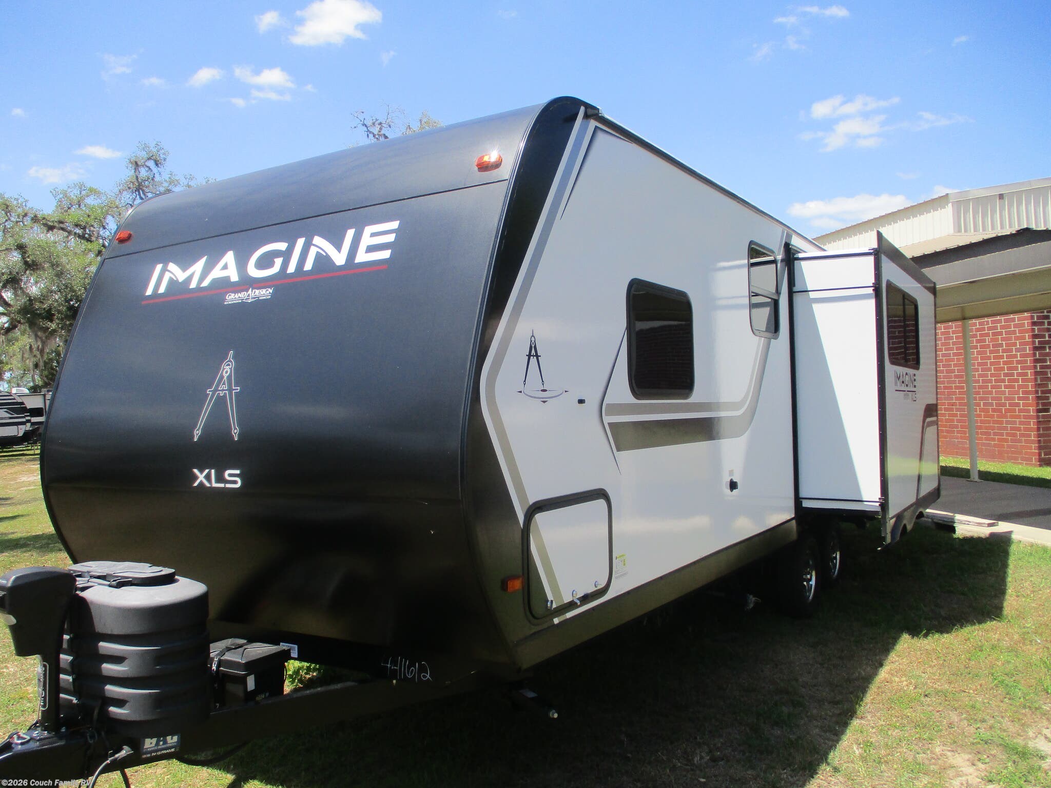 2025 Grand Design Imagine XLS 23LDE - Used Travel Trailer For Sale by Couch Family RV in Cross City, Florida features Medicine Cabinet, Refrigerator, Smoke Detector, Roof Vents, Insulated