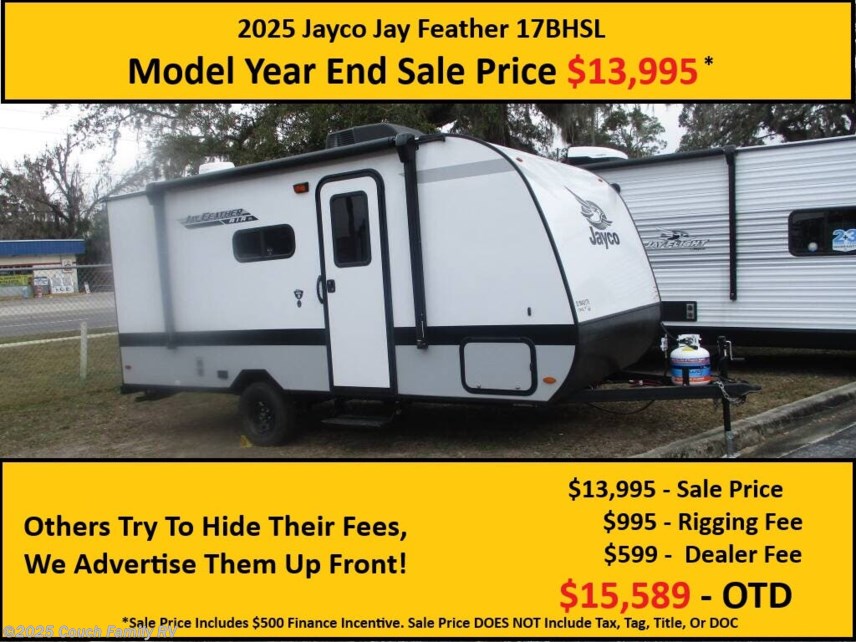 New 2025 Jayco Jay Feather Air 17BHSL available in Cross City, Florida