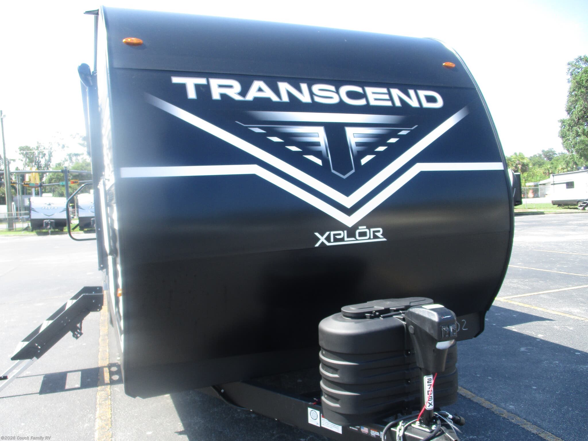 2026 Grand Design Transcend Xplor 27DBX - New Travel Trailer For Sale by Couch Family RV in Cross City, Florida features Water Heater, Shower, Luggage Rack, Skylight, CO Detector