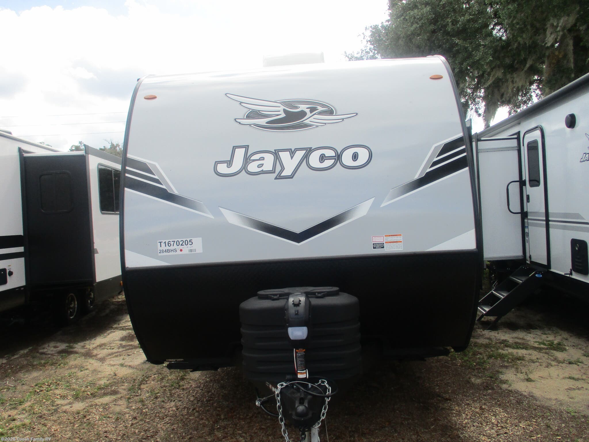 2026 Jayco Jay Flight SLX 284BHS - New Travel Trailer For Sale by Couch Family RV in Cross City, Florida features PVC Roof, Detachable Power Cord, Bunk Beds, Water Heater, Awning