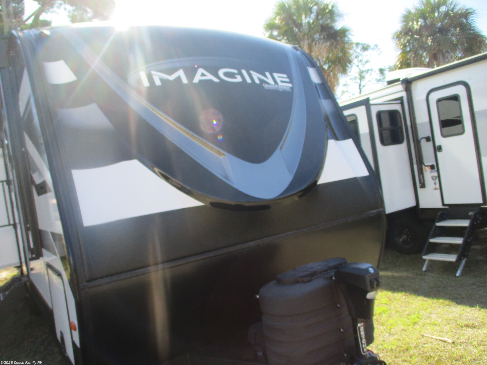 2024 Grand Design Imagine 2670MK - Used Travel Trailer For Sale by Couch Family RV in Cross City, Florida features Enclosed Underbelly, Skylight, Awning, Queen Bed, Refrigerator