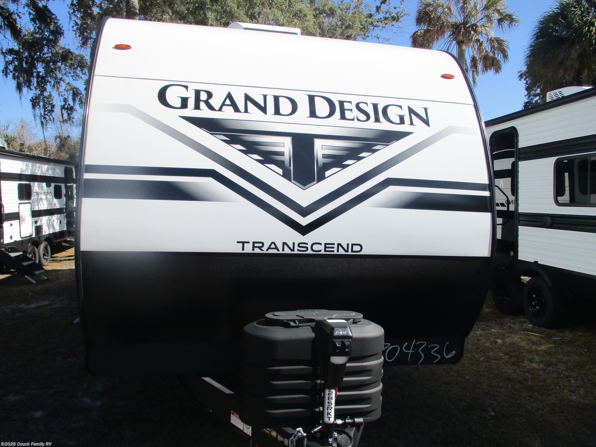 2026 Grand Design Transcend 285RKT - New Travel Trailer For Sale by Couch Family RV in Cross City, Florida features Backup Camera, Power Awning, Insulated, Toilet, Enclosed Underbelly