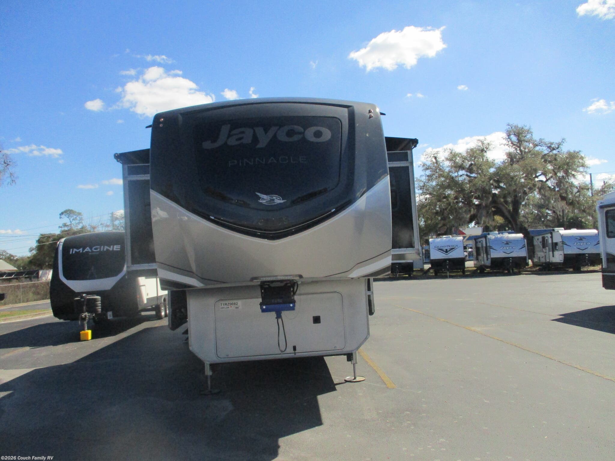 2026 Jayco Pinnacle 39FLOK - New Fifth Wheel For Sale by Couch Family RV in Cross City, Florida features Washer/Dryer Prep, Fireplace, Water Heater, Hitch, Central Vacuum