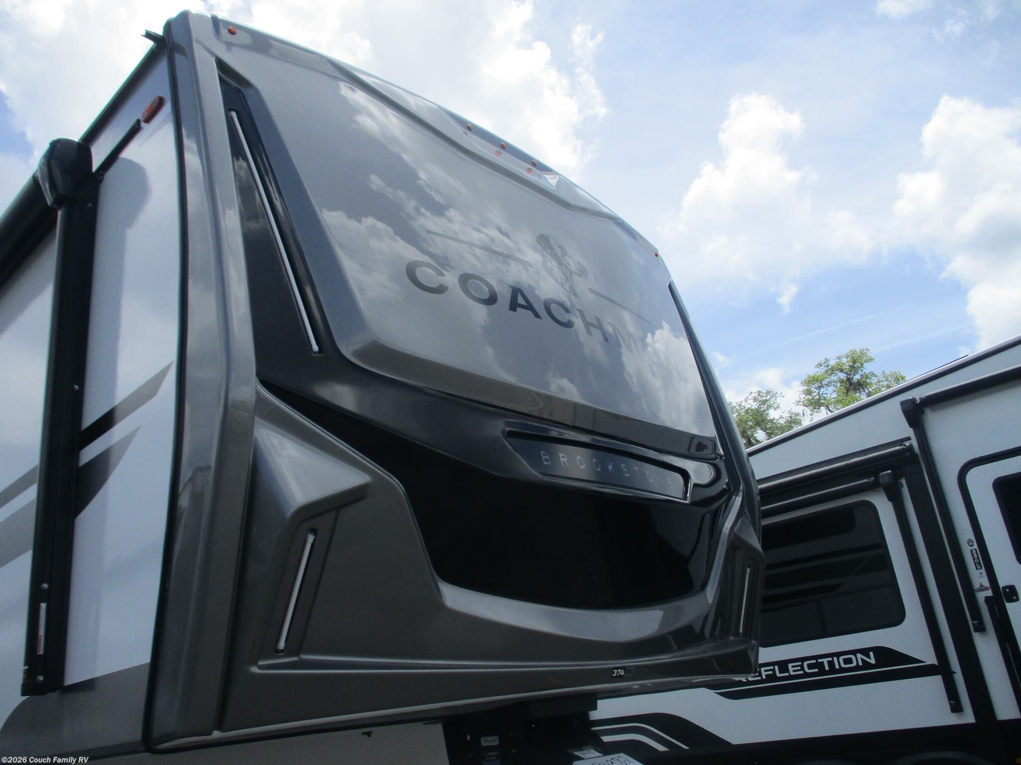 2027 Coachmen Brookstone 374RK - New Fifth Wheel For Sale by Couch Family RV in Cross City, Florida features Dryer, 50 Amp Service, Microwave, Washer/Dryer Prep, Awning
