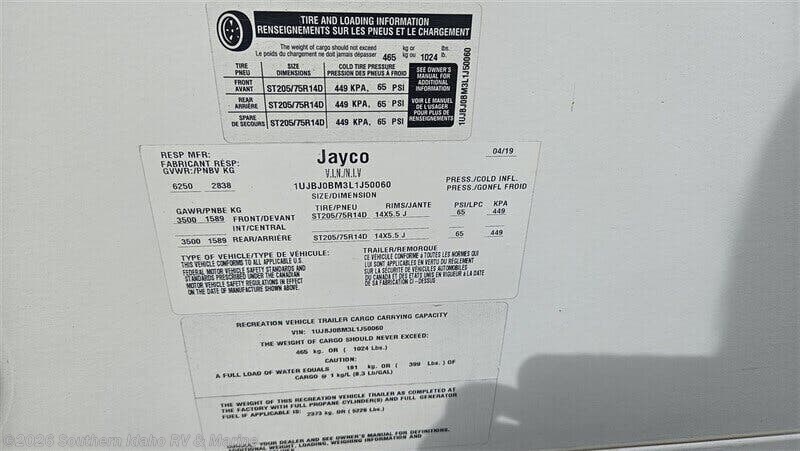 2020 Jay Feather 23RBM by Jayco from Southern Idaho RV & Marine in Jerome, Idaho