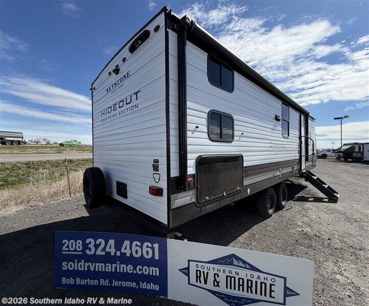 2026 Keystone Hideout 262BHSWE - New Travel Trailer For Sale by Southern Idaho RV & Marine in Jerome, Idaho
