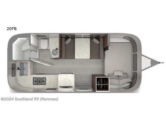 New 2022 Airstream Caravel 20FB available in Norcross, Georgia