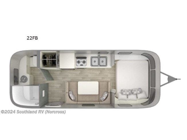 2022 Airstream Bambi 22FB - New Travel Trailer For Sale by Southland RV in Norcross, Georgia