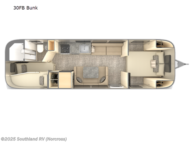 2023 Airstream Flying Cloud 30FB Bunk - New Travel Trailer For Sale by Southland RV in Norcross, Georgia
