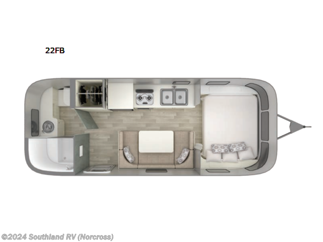 2024 Bambi 22FB by Airstream from Southland RV in Norcross, Georgia