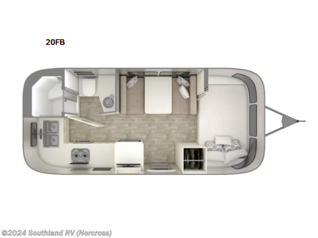 2024 Airstream Bambi 20FB - New Travel Trailer For Sale by Southland RV in Norcross, Georgia