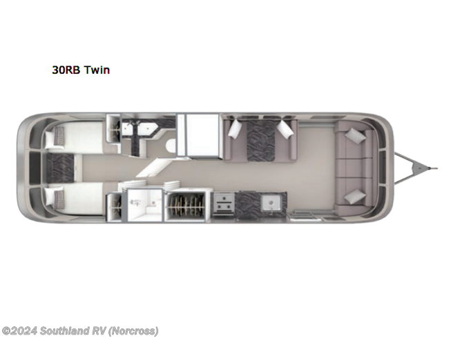 2024 Airstream Classic 30RB Twin - New Travel Trailer For Sale by Southland RV in Norcross, Georgia