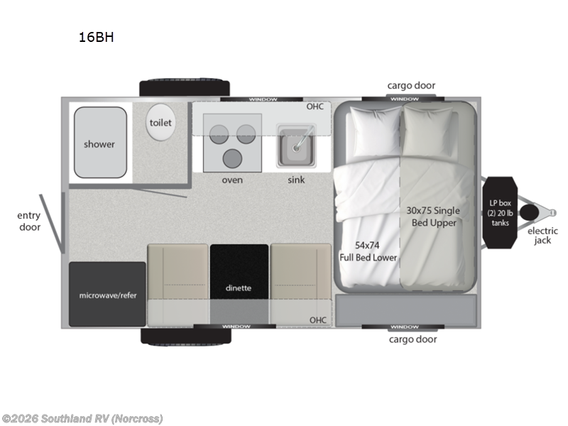 2025 Encore RV Revue 16BH - New Travel Trailer For Sale by Southland RV in Norcross, Georgia