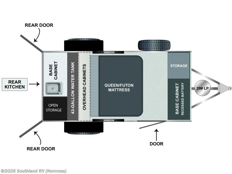 2025 Encore RV ROG X-Trek 12RK-XT - New Travel Trailer For Sale by Southland RV in Norcross, Georgia