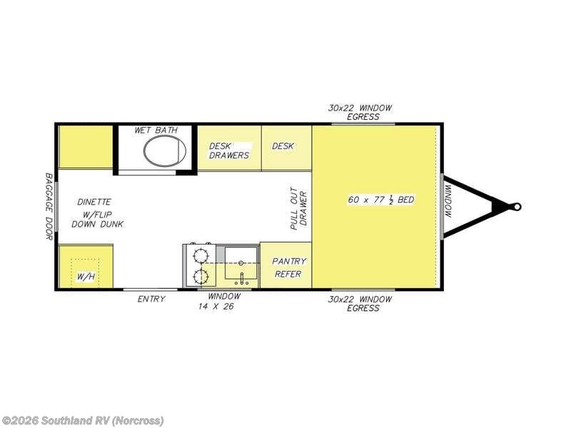 2025 Modern Buggy Trailers Country Born CB16 - New Travel Trailer For Sale by Southland RV in Norcross, Georgia