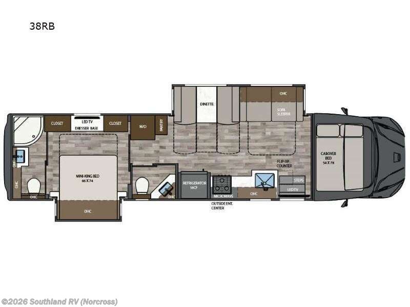 2026 Renegade Valencia 39RB - New Super C For Sale by Southland RV in Norcross, Georgia