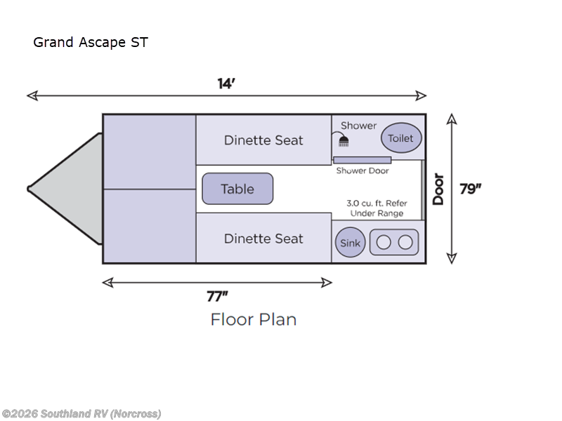 2026 Aliner Ascape Grand  ST - New Travel Trailer For Sale by Southland RV in Norcross, Georgia