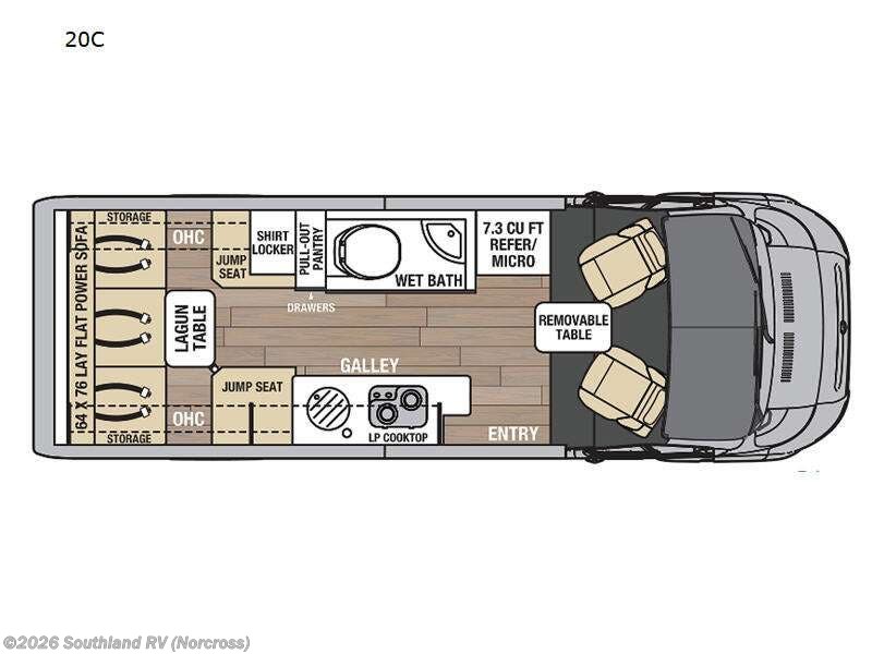 2023 Coachmen Nova 20C - Used Class B For Sale by Southland RV in Norcross, Georgia