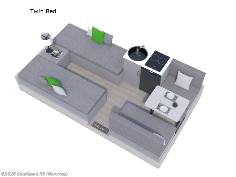 2026 Aliner Classic Twin Bed - New Popup For Sale by Southland RV in Norcross, Georgia