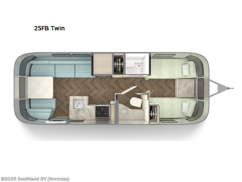 2026 International 25FB Twin by Airstream from Southland RV in Norcross, Georgia