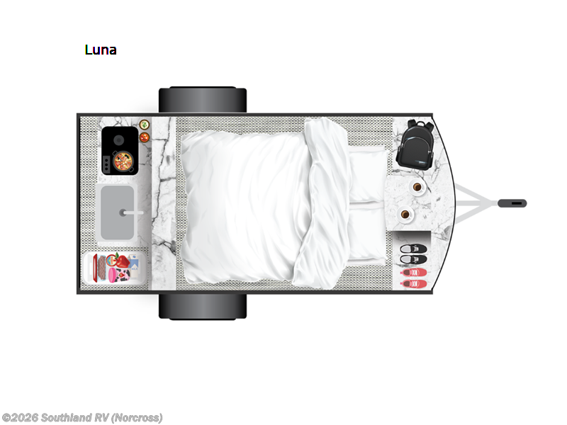 2026 inTech Luna Base - New Travel Trailer For Sale by Southland RV in Norcross, Georgia