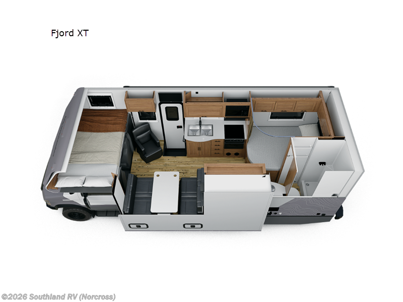 2026 Overlander Fjord XT - New Class C For Sale by Southland RV in Norcross, Georgia features Slideout