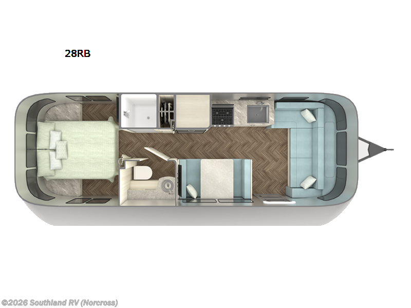 2023 Airstream International 28RB Queen - Used Travel Trailer For Sale by Southland RV in Norcross, Georgia