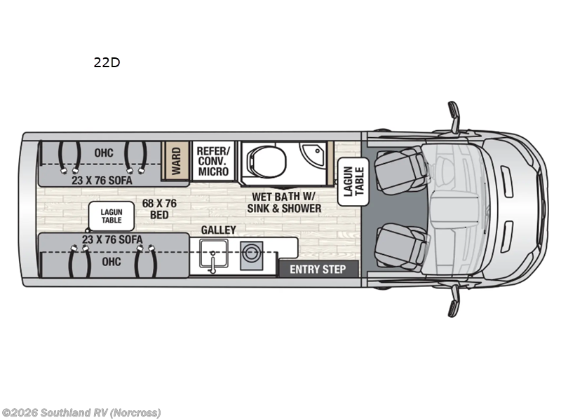 2025 Coachmen Beyond 22D - Used Class B For Sale by Southland RV in Norcross, Georgia