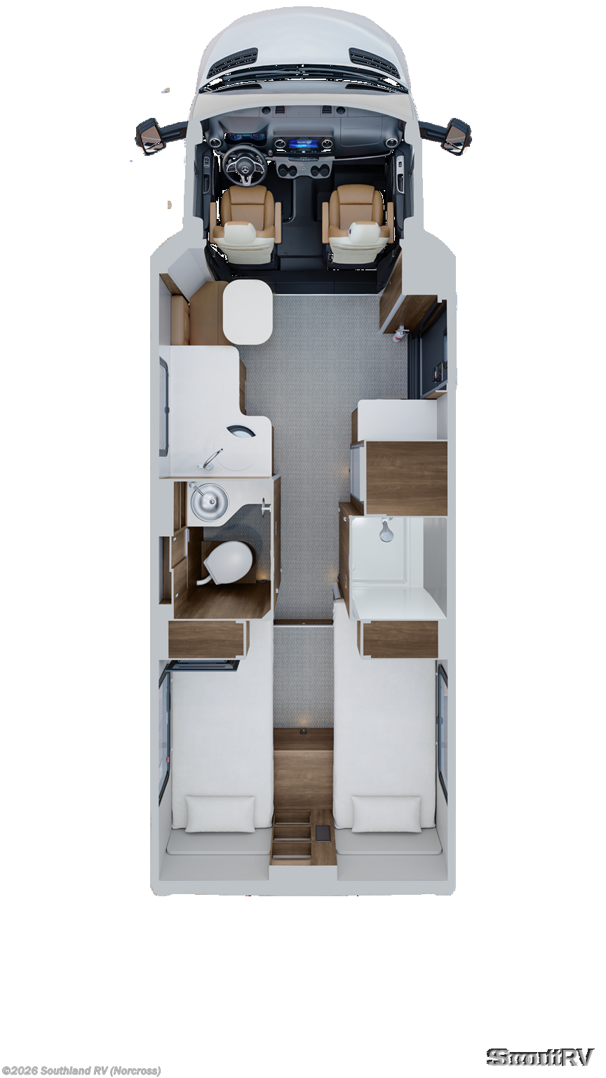 2027 Airstream Atlas 25RT - New Class B For Sale by Southland RV in Norcross, Georgia