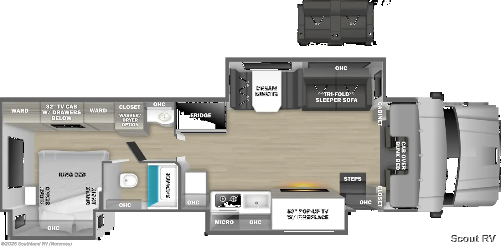 2026 Dynamax Corp Dynaquest XL 3801TS - New Class C For Sale by Southland RV in Norcross, Georgia