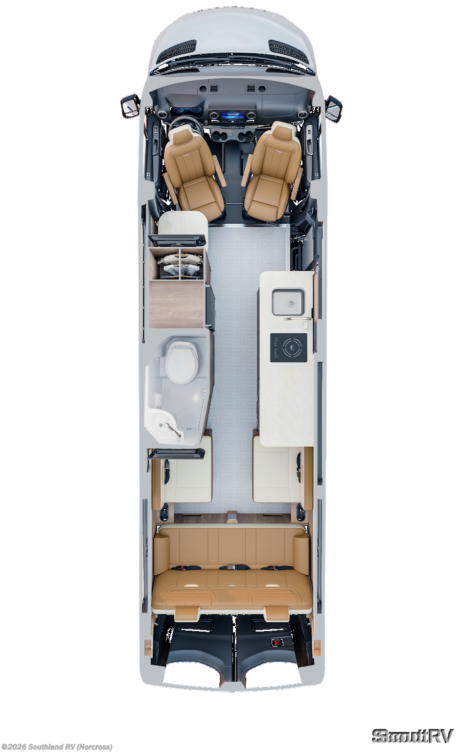 2026 Airstream Interstate 24GT - New Class B For Sale by Southland RV in Norcross, Georgia