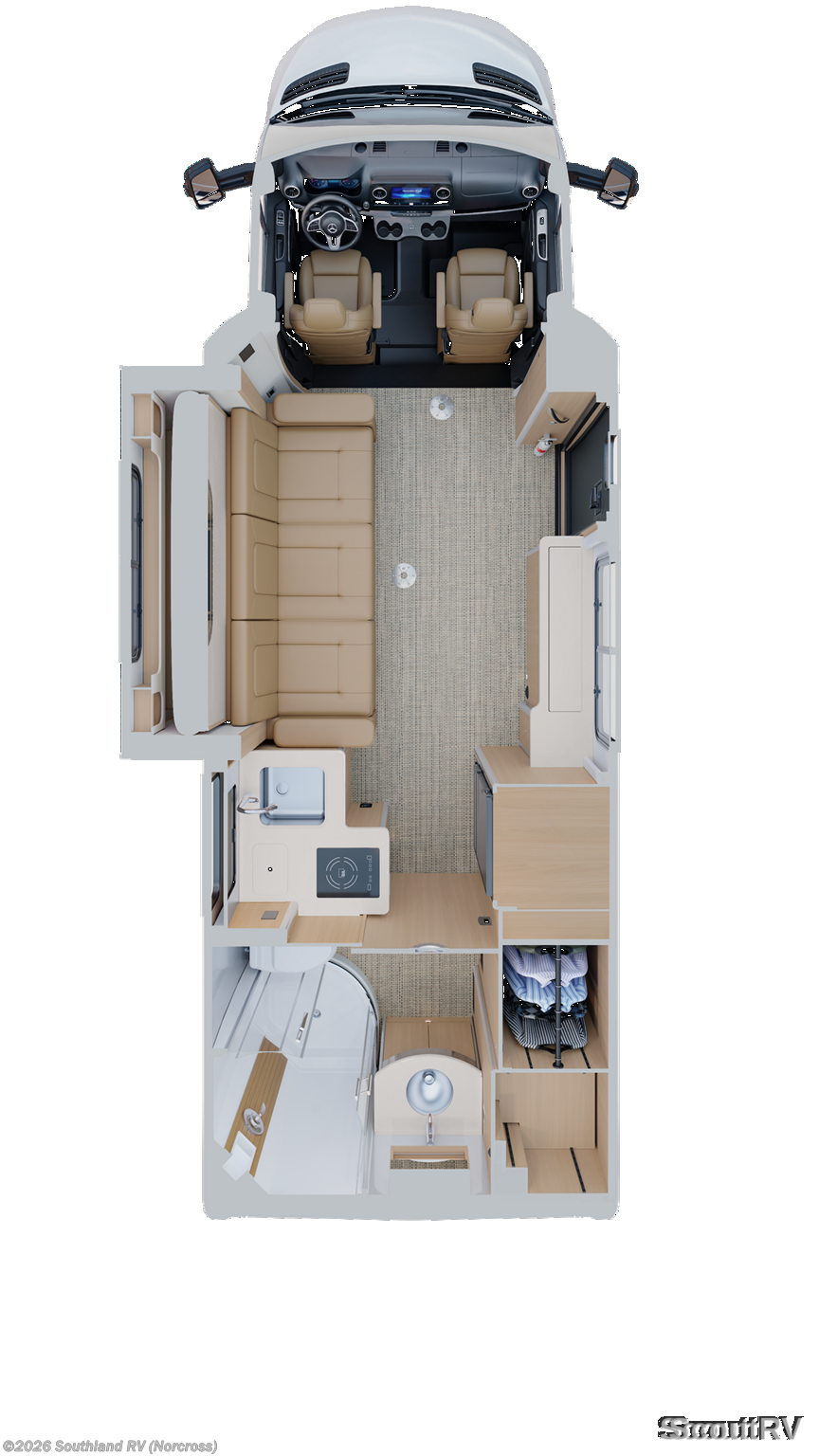 2026 Airstream Atlas 25MS - New Class B For Sale by Southland RV in Norcross, Georgia