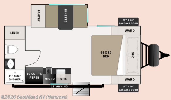 2026 Modern Buggy Trailers Hopper Hopper 4 - New Travel Trailer For Sale by Southland RV in Norcross, Georgia